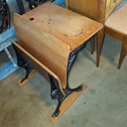 Antique School Desk
