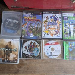 Video Games PS4, PS2, PS3,  XBOX 360