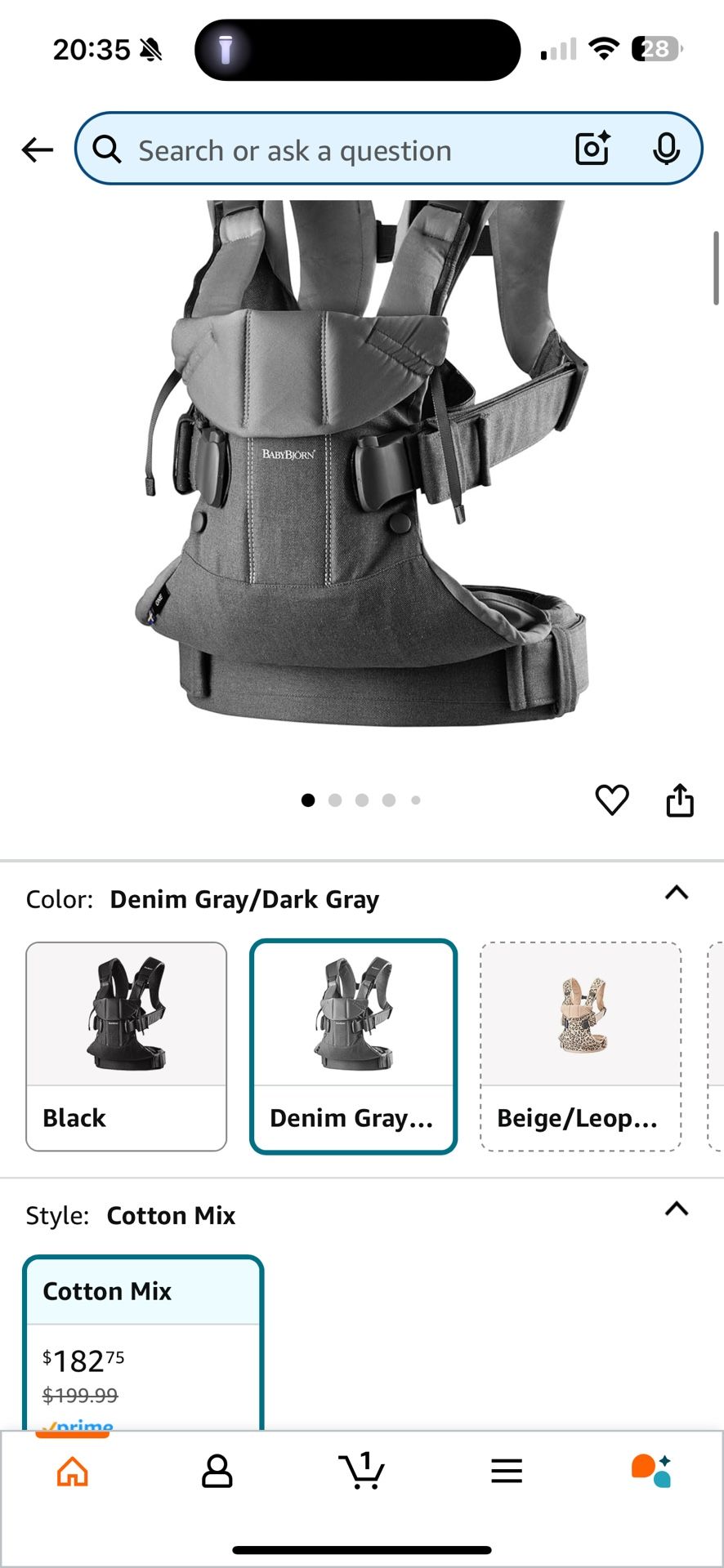 Babybjorn Baby Carrier 