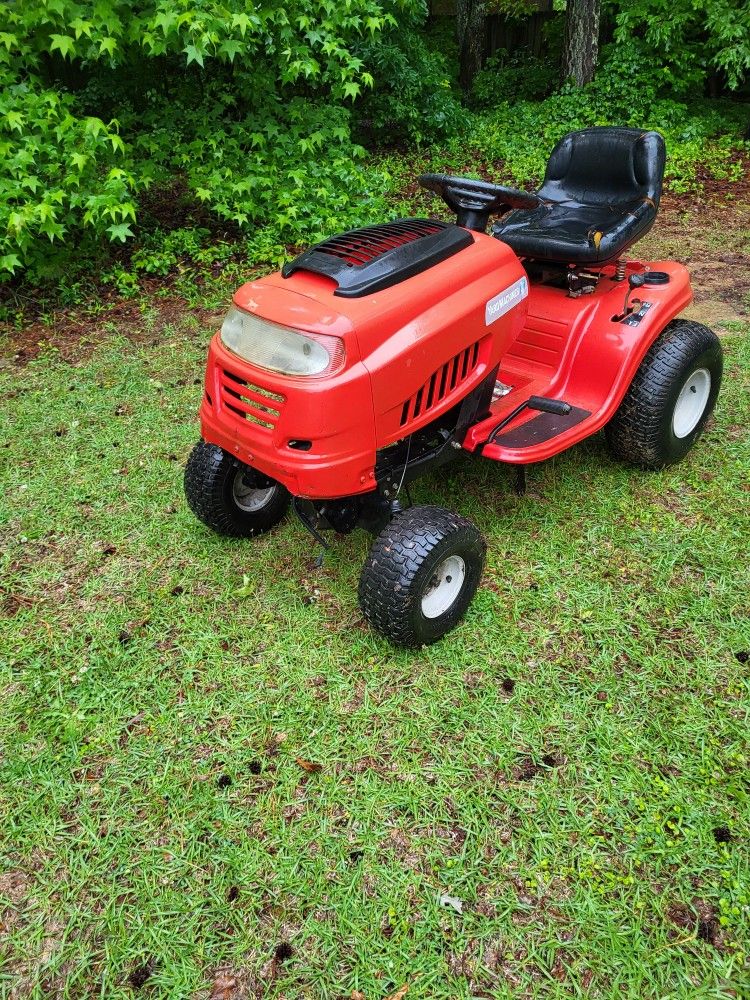 Yard Machines Riding Mower Body No Engine No Deck Fixer Upper Or