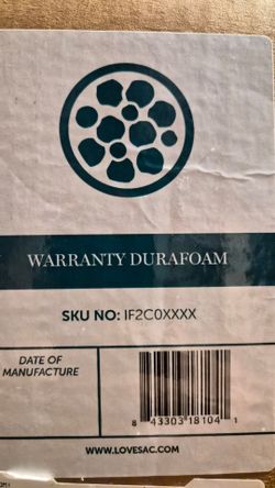 Brand New Lovesac Durafoam Inserts – 20 lbs Total (Two 10 lb Boxes)