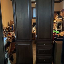 Storage Armoire Wardrobe 