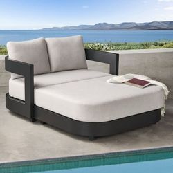 Member's Mark Palmero Oversized Chaise Lounge Set with Sunbrella Fabric, 2pc $599.99