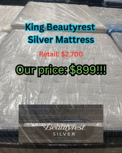 King Beautyrest Silver Medium Pillowtop Mattress