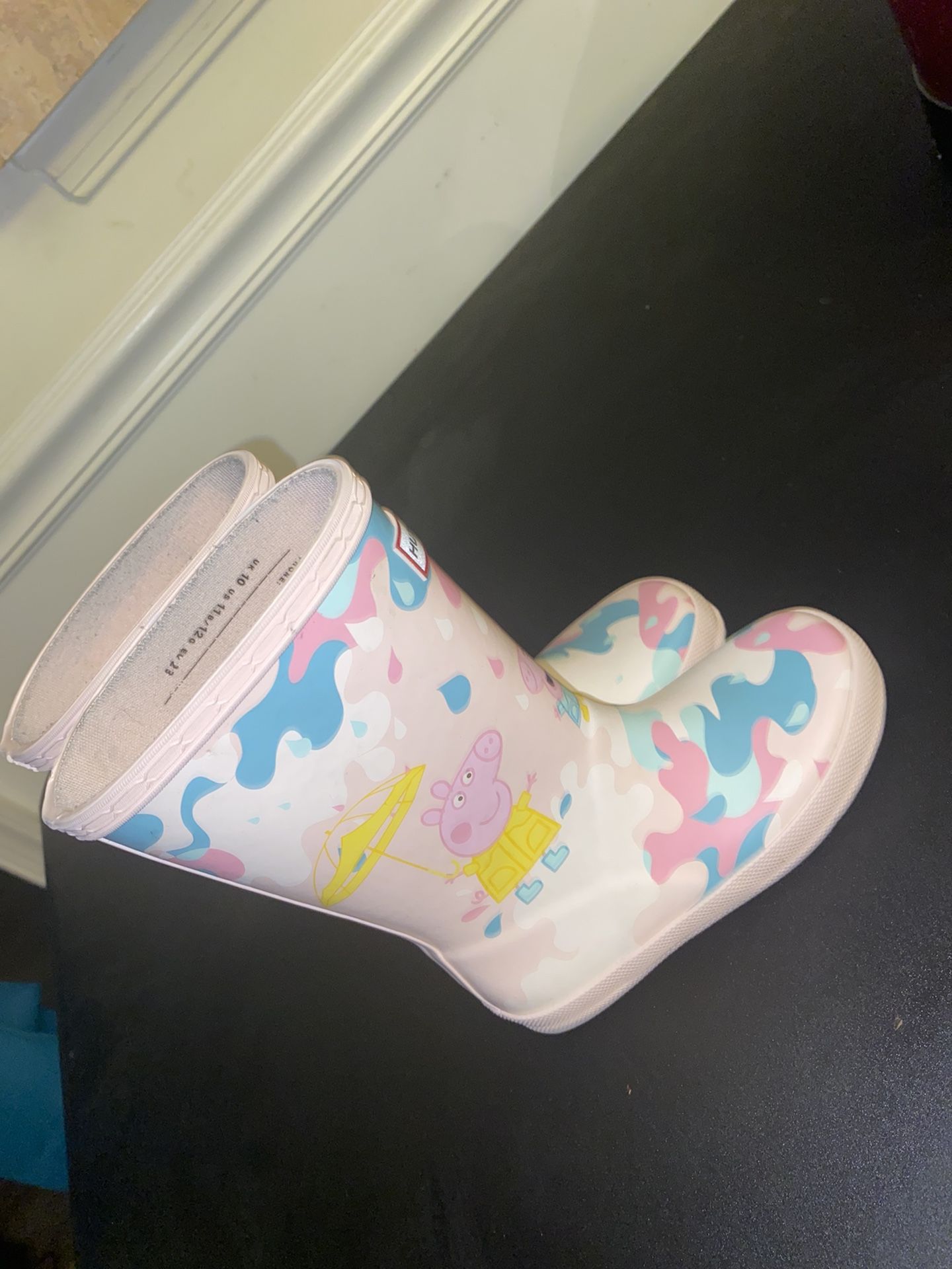 11C Peppa Pig Hunter Rain Boots 