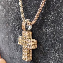 SWAROVSKI necklace with Cross Pendant

