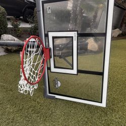 Lifetime 90734 Adjustable Portable Basketball Hoop 54” Tempered Glass Backboard