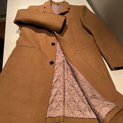 J. Crew Camel Overcoat