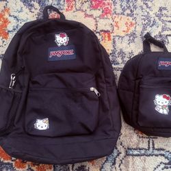 Jansport Backpack And Lunch Bag 