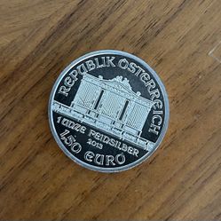 Silver Coins- Wiener Philharmoniker .999 Pure silver 2013