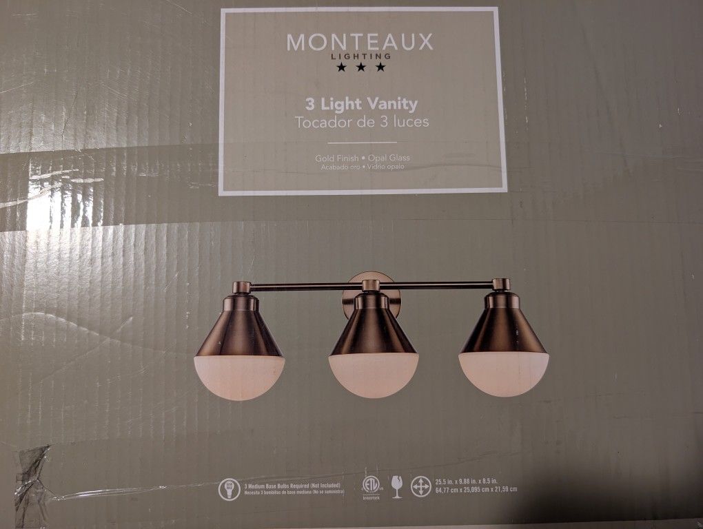 3 Light Vanity