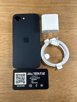 📱 iPhone 16e | 128GB | Black | Boost Mobile Only | Hablo Español