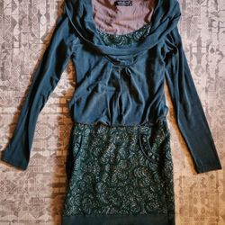 Appeline Green Women's Sweaterdress Pencil Skirt Size 5.5 US European 36