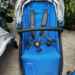 UppaBaby Vista Rumble Seat + Extras