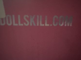 Sugar Thrillz Dollskill Baby Blue Size 9boots