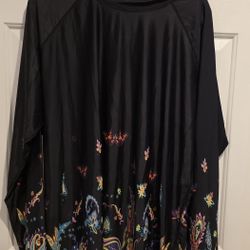 Women's Plus Size Rash Guard 3X/4X