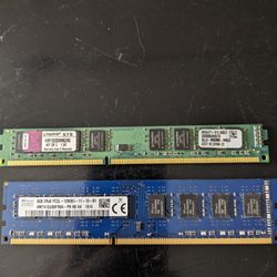 8 GB PC3 Desktop Ram $20 Both For $30