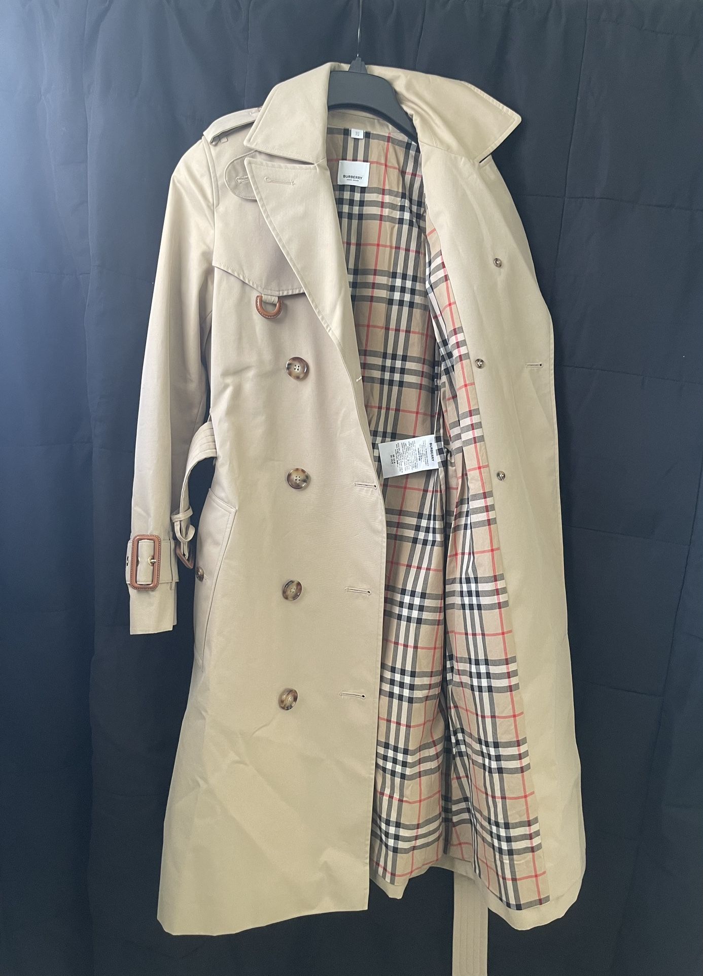 Vintage Burberry Women's Burberry Trench Coat With Liner Mens