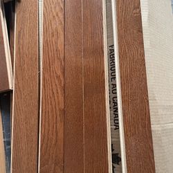 Red oak solid wood flooring.