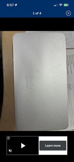 This is a Cisco Meraki MX67 switch