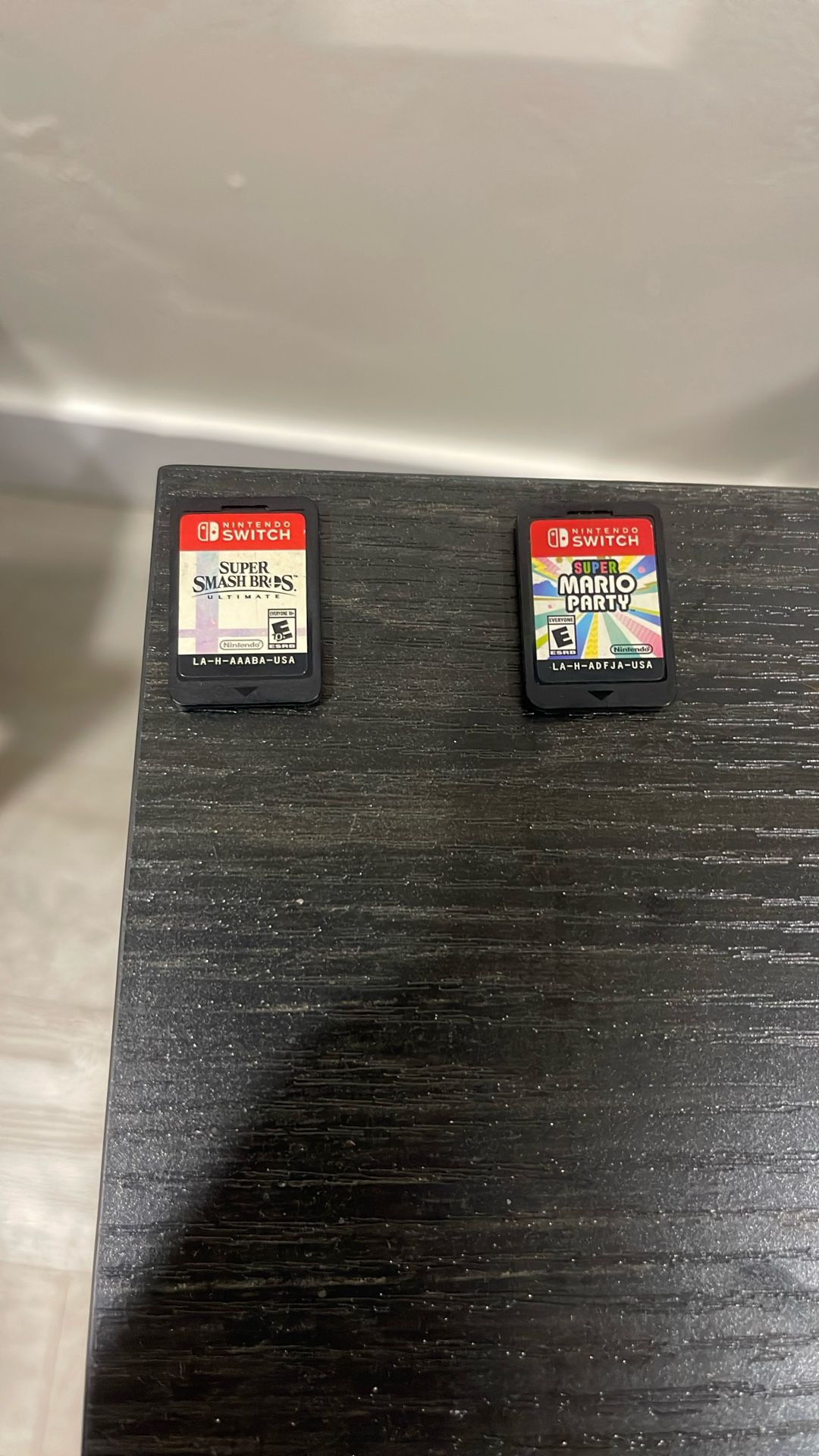 mario party and smash bros