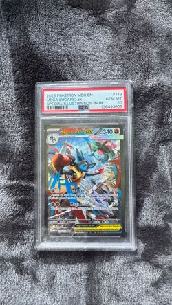 PSA 10 Mega Lucario ex Special Illustration Rare #179