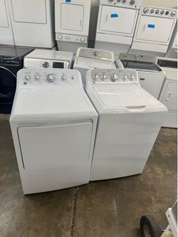 Used GE Washer and Gas Dryer Top Load Big Capacity