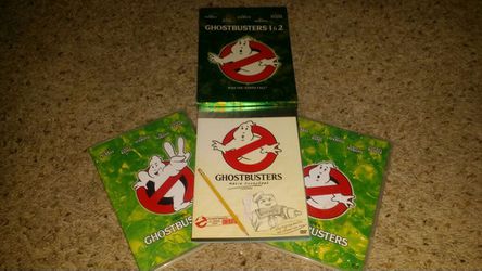 Ghost busters 1&2 dvds