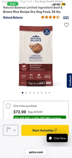 Dog food