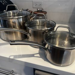 Calphalon Pots- Stainless Steel 