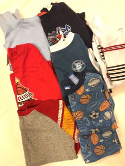 Boys Size 4T Tops with PJ Bundle