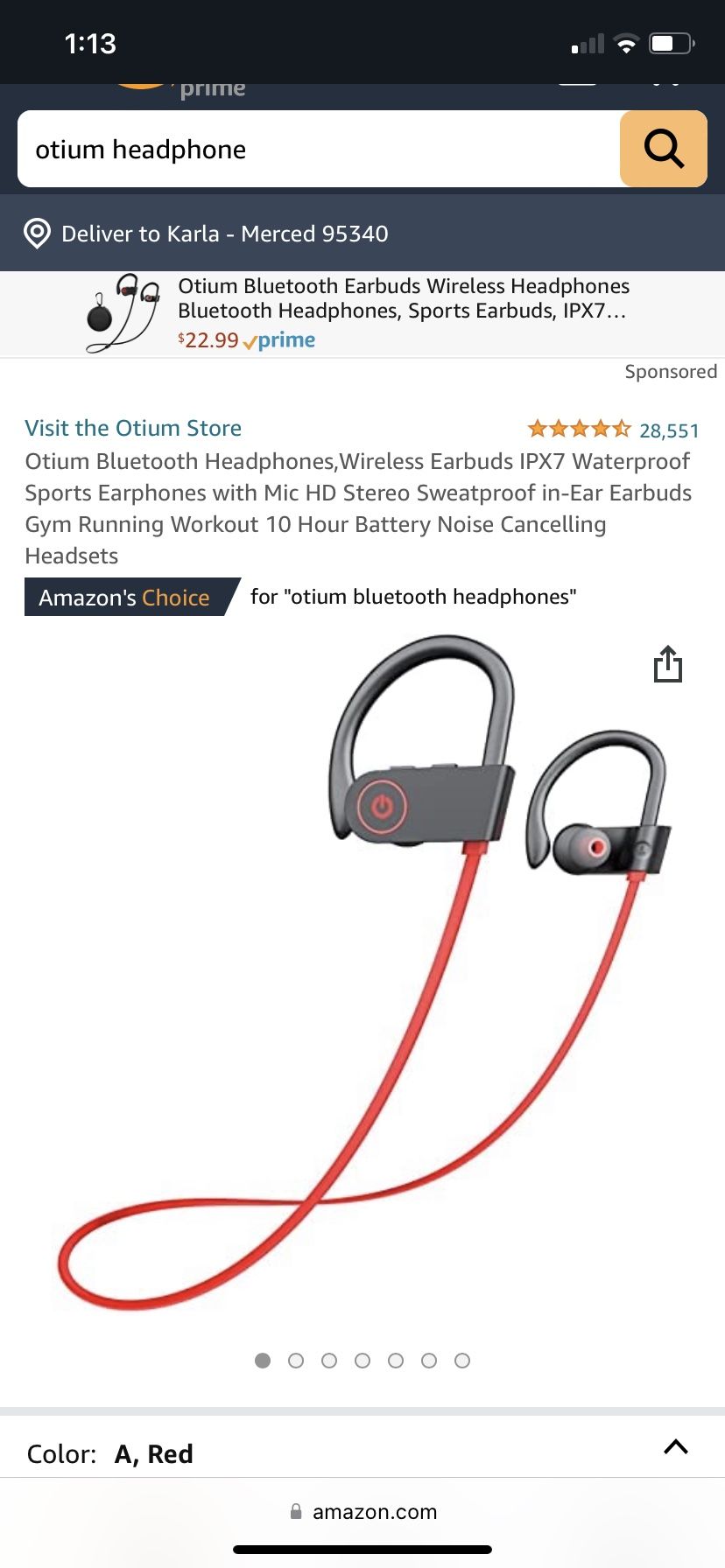 Otium Bluetooth Headphones