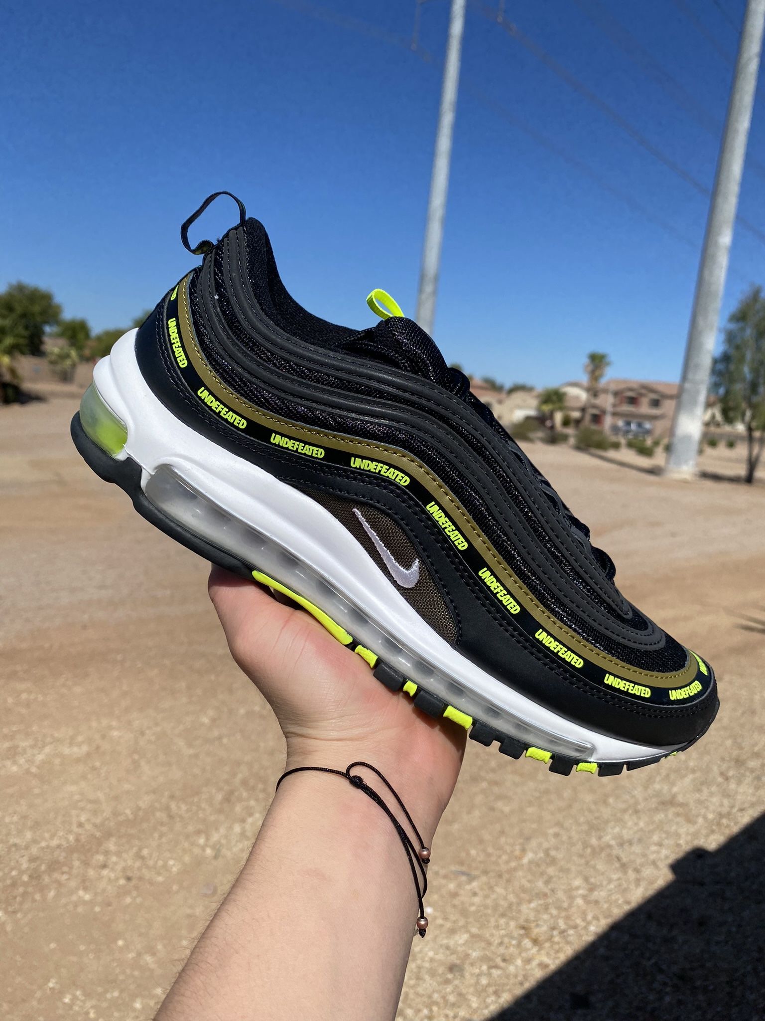 Nike Air Max 97 Undefeated Black Volt