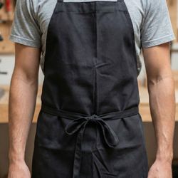 Black Apron,unisex,waterproof