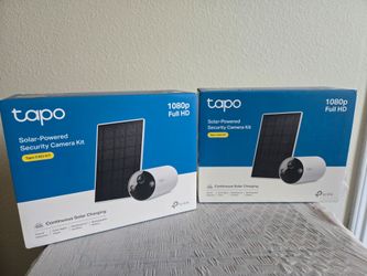 Tapo solar powered security camera kit