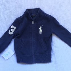 Polo Ralph Lauren Blue Cardigan, Boys 2T