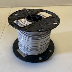 Used 1-12AWG Cerro Vinyl Insulated Solid Core Wire 600V Spool Weight 7.42lbs.