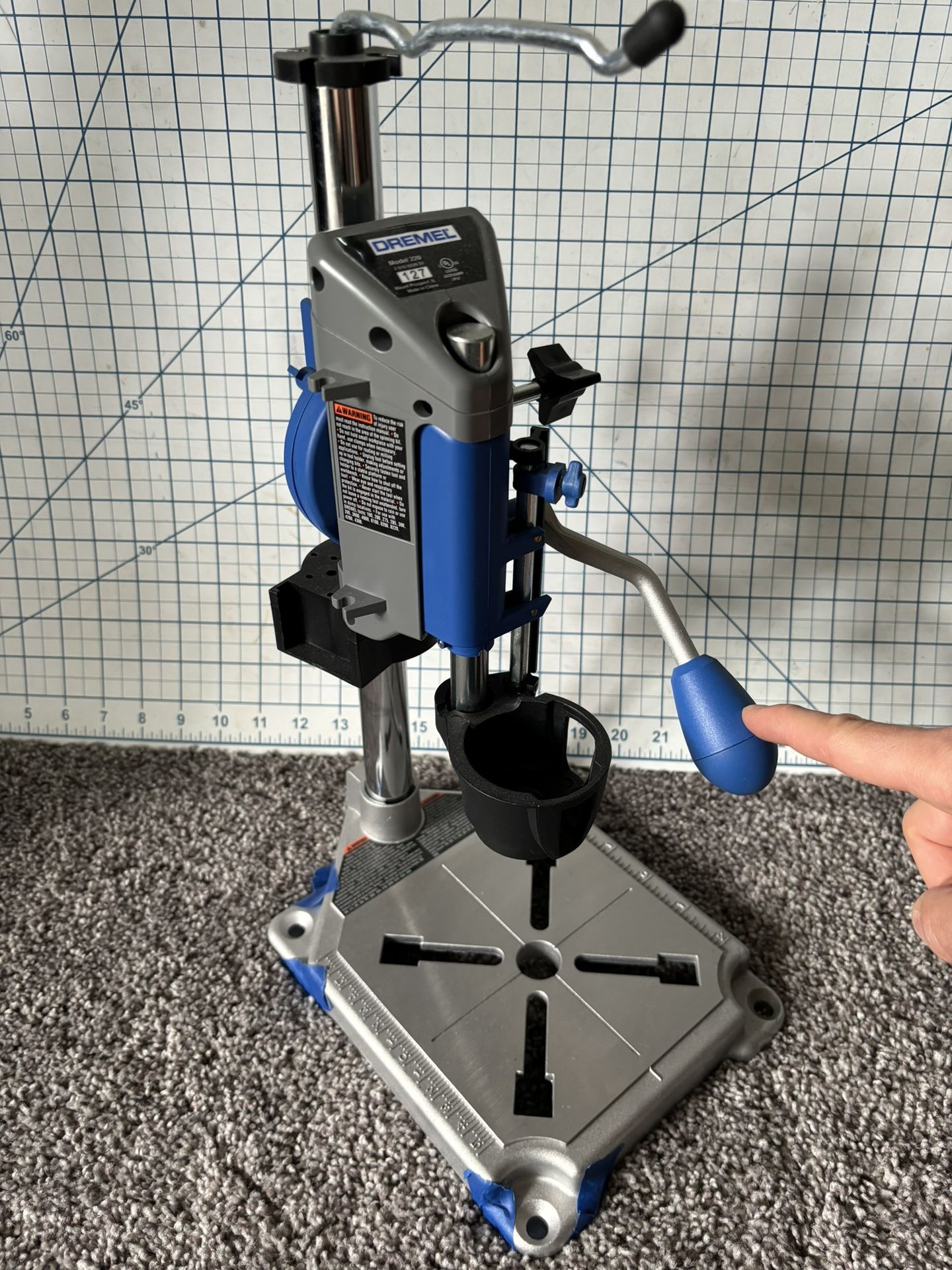 Dremel Drill Press Rotary Tool Workstation Stand