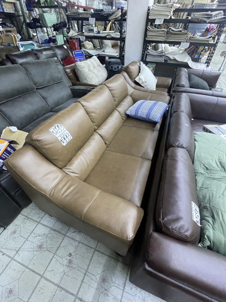 Leather Costco Couch