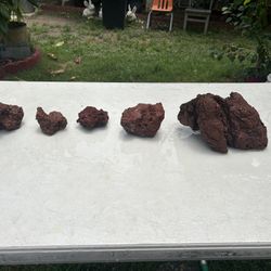 Lava rocks/ aquarium rocks