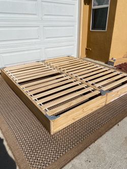 King size bed frame