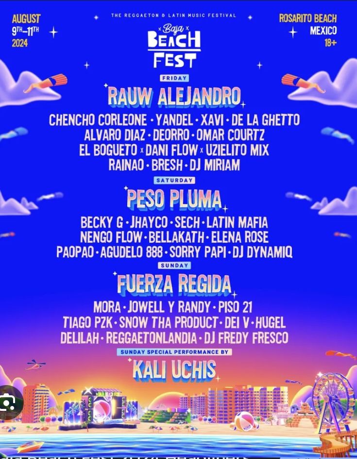 Baja Beach Fest GA+ (2)