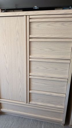 Dressers, nightstand, and bookshelf - $100 for all