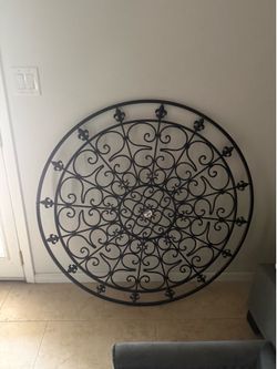Metal wall art