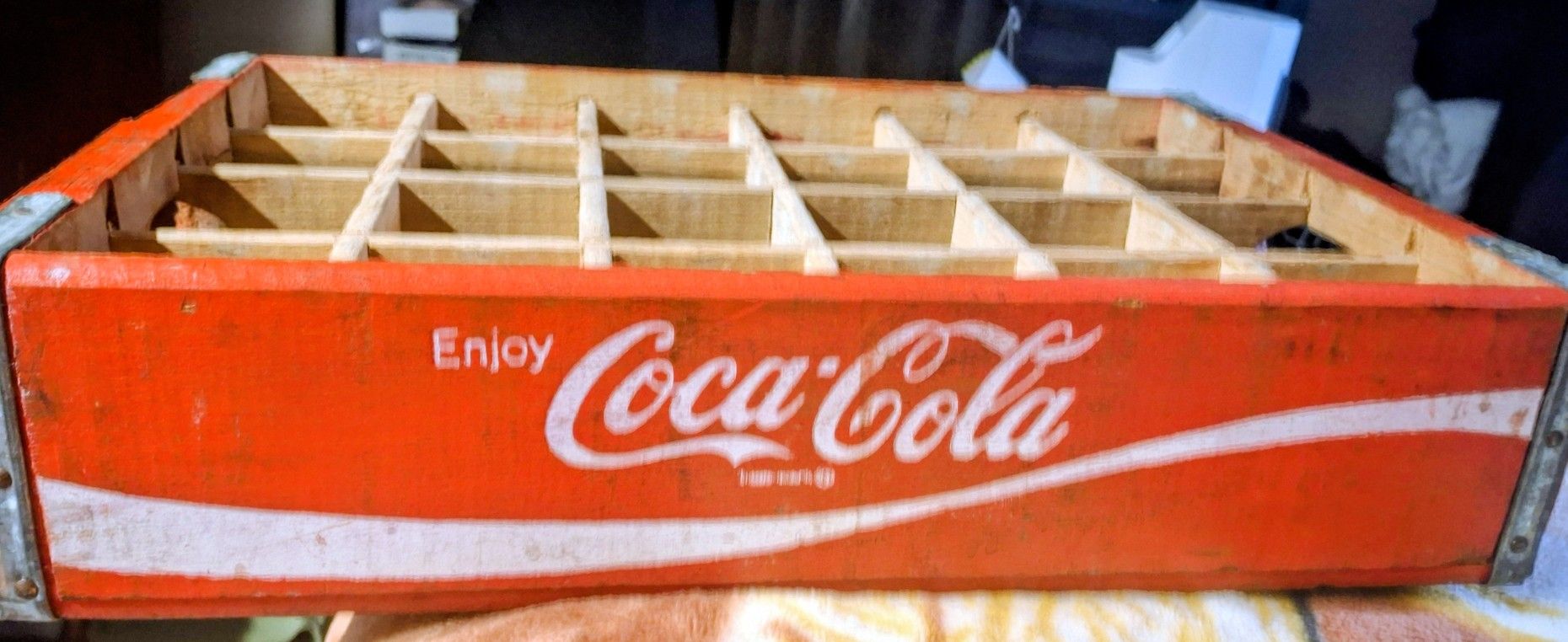 Coca Cola Wood Crate