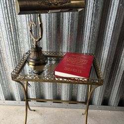 Bronze Mid-Century Lamp