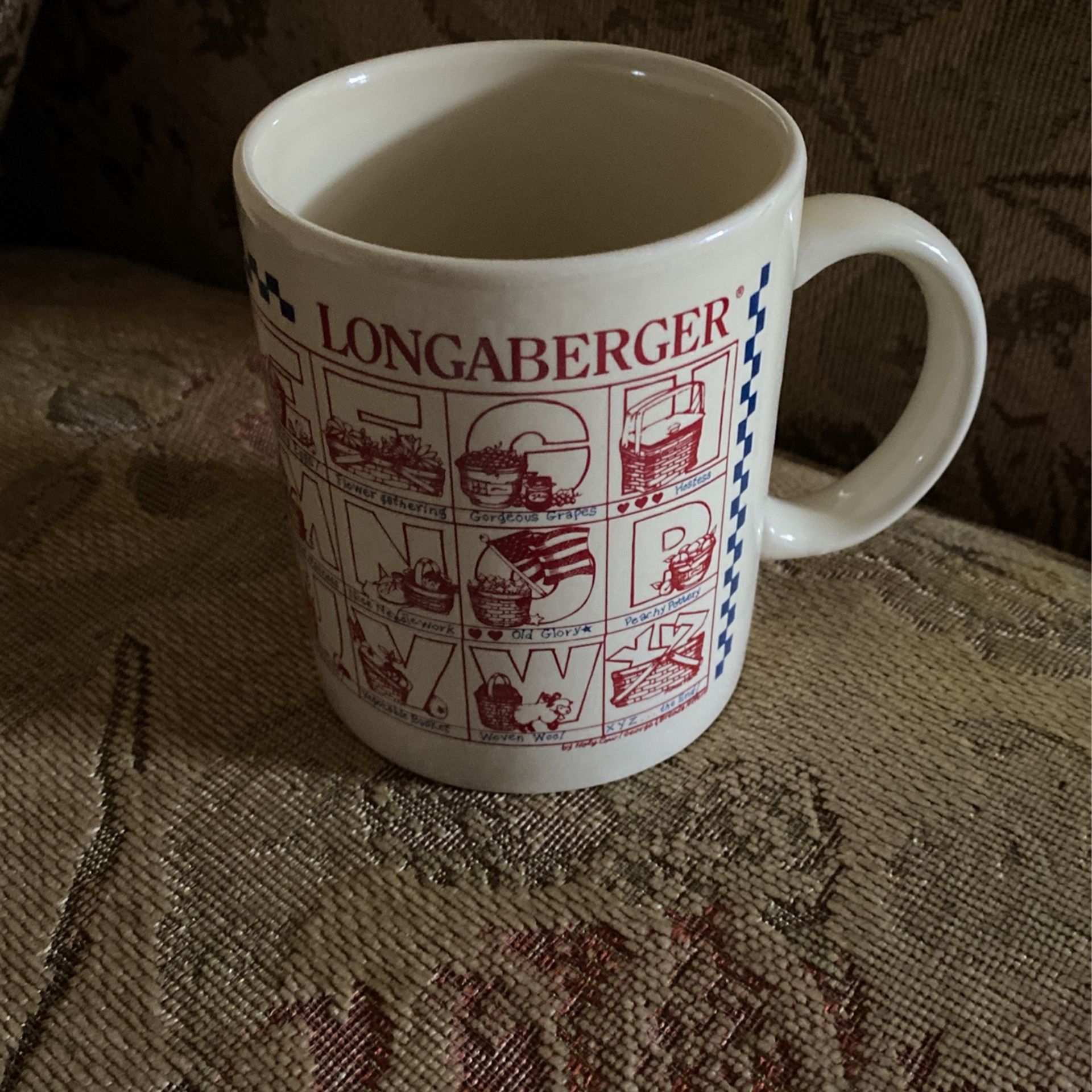 LONGABERGER COFFEE CUP