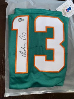 Dan Marino Signed Miami Dolphins XL Custom Jersey Autograph Certified By Beckett $200