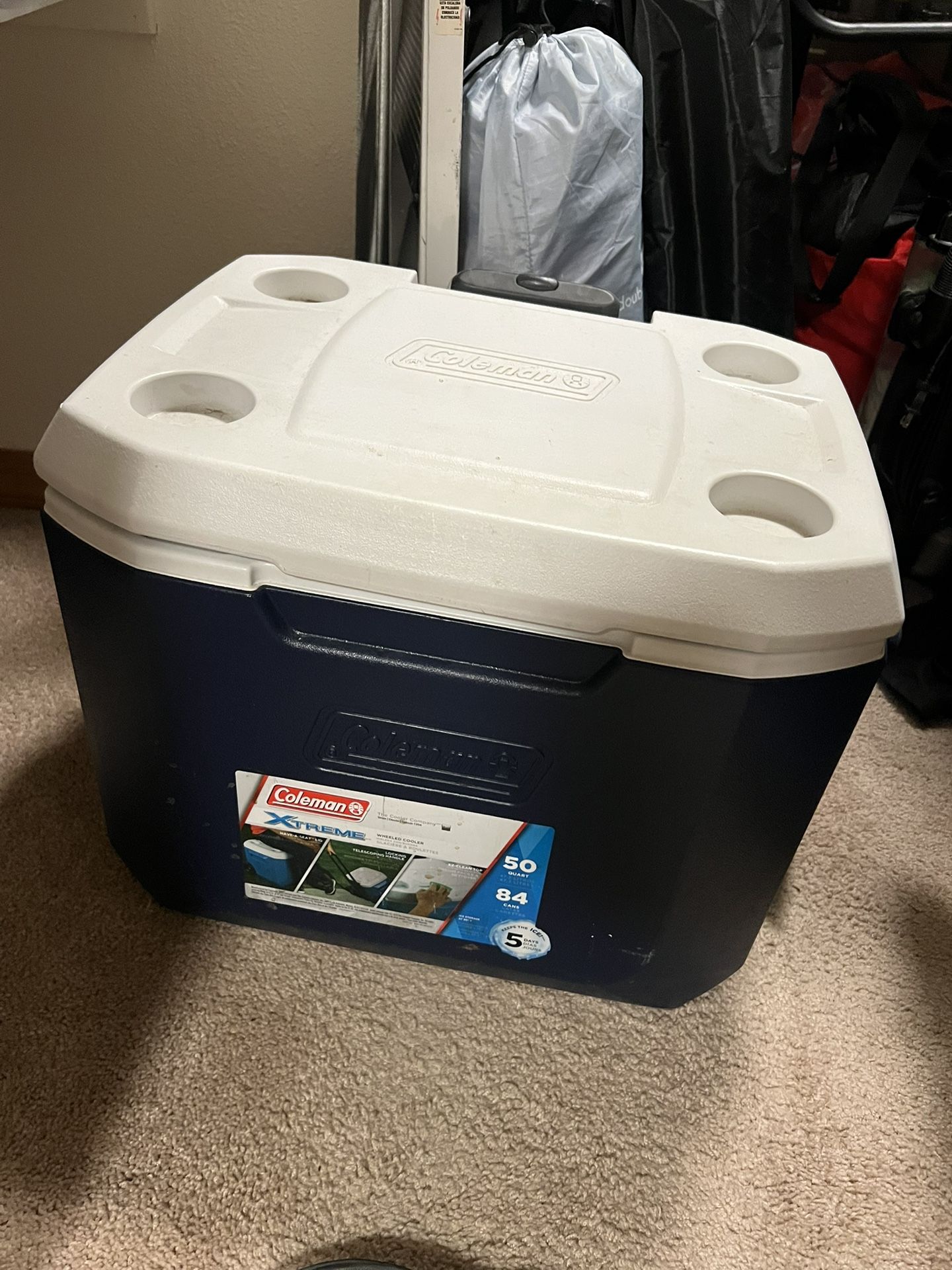 Large Coleman Cooler