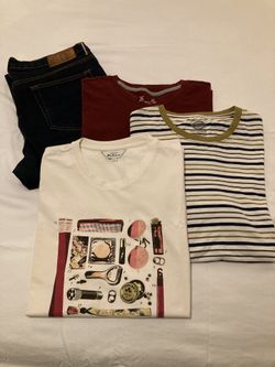 Tommy Hilfiger Pants and Three XL T-Shirts